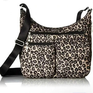 Baggallini Modern Everywhere Bag Leopard Design With RFID